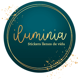 iluminia: Stickers llenos de vida Logo