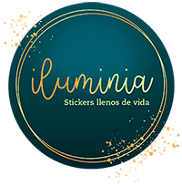 iluminia: Stickers llenos de vida Logo